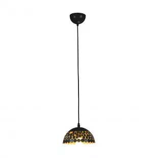Lampa wisząca LISA BLACK 1xE27 18cm
