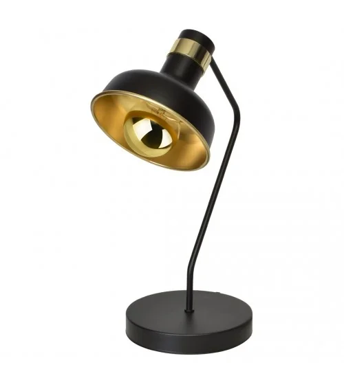 Lampa biurkowa MARGO BLACK/GOLD 1E27
