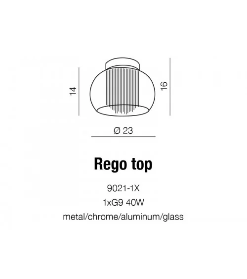 Mini Plafon Rego TOP