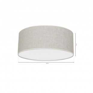 Lampa sufitowa LINO BIEL / LEN 2xE27 40cm