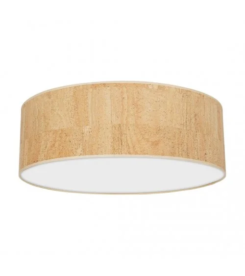 Lampa sufitowa CORK White/Cork 3xE27  60cm