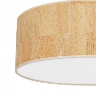 Lampa sufitowa CORK White/Cork 3xE27  60cm