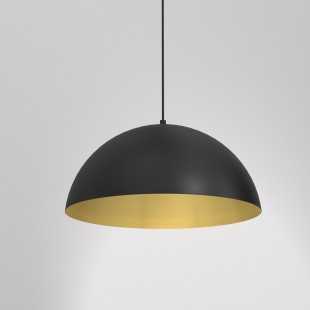 Lampa wisząca BETA BLACK/GOLD 1xE27 35cm