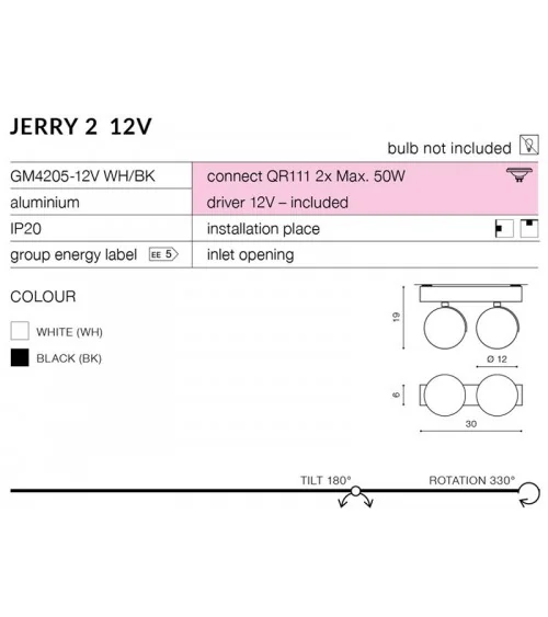JERRY 2 12V Black