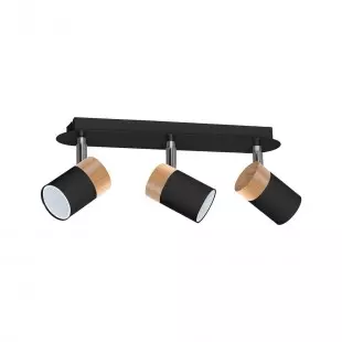 Lampa sufitowa JOKER BLACK/GOLD 3xGU10
