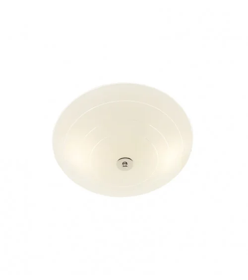 PRESTON LED Plafon 35cm Biały/Chrom