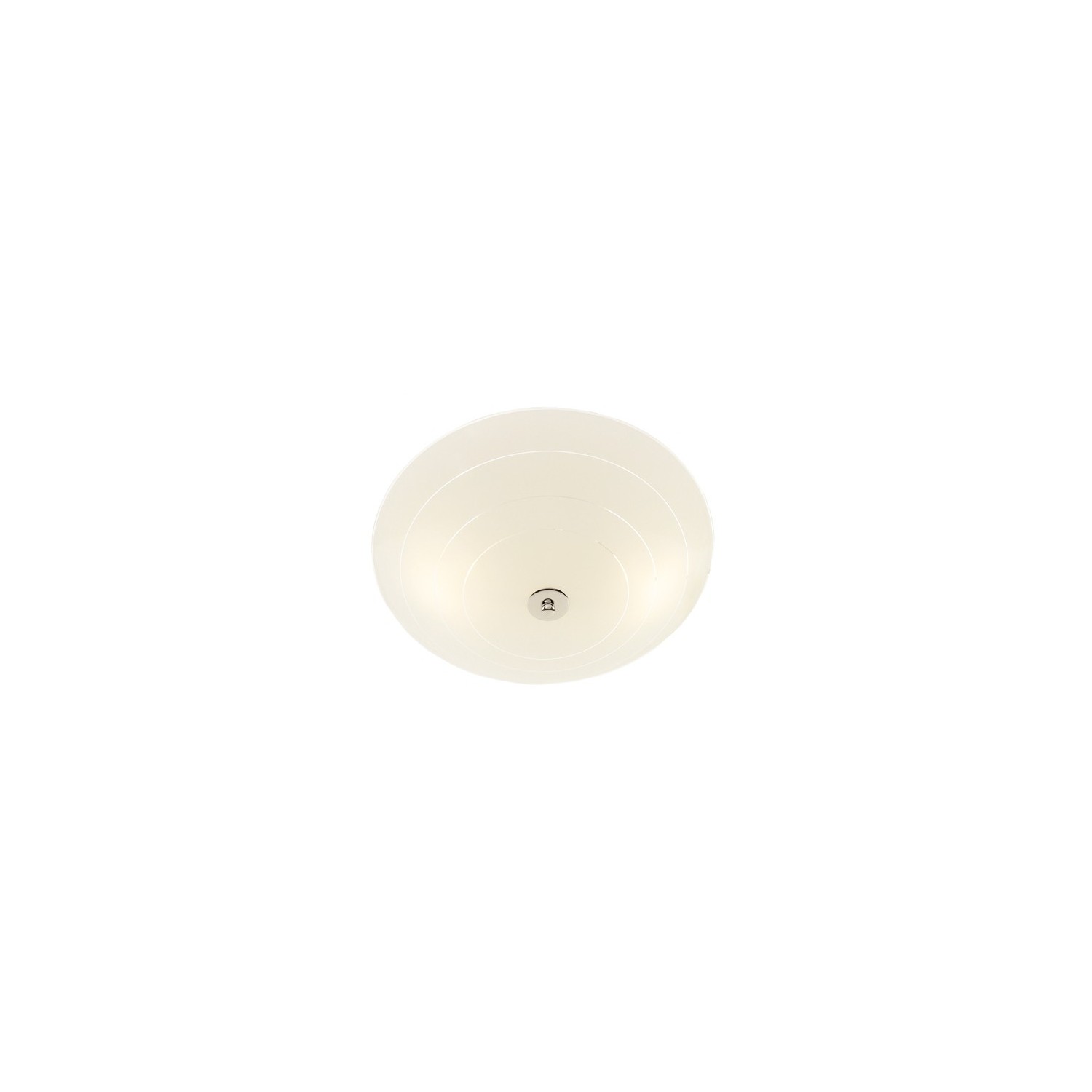 PRESTON LED Plafon 35cm Biały/Chrom