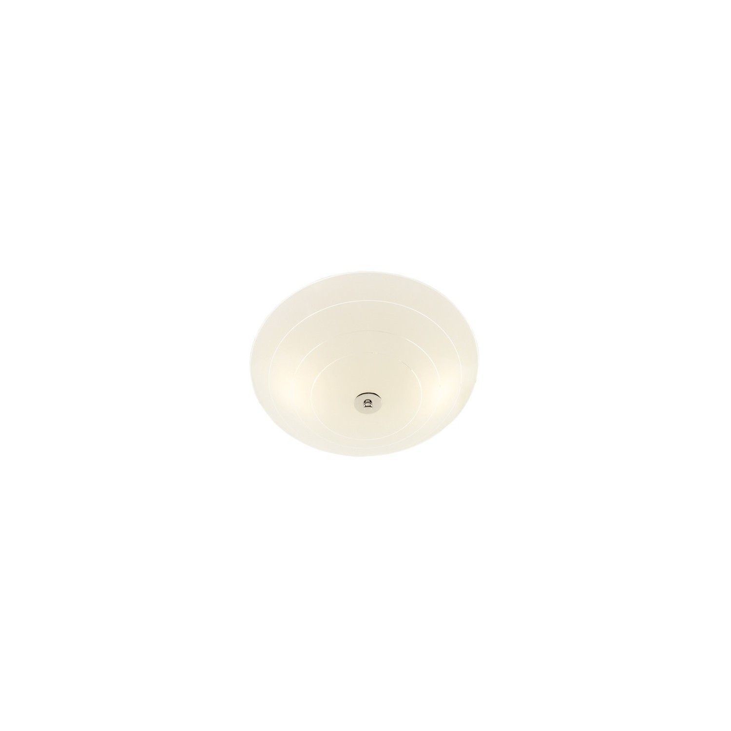 PRESTON LED Plafon 43cm Biały/Chrom