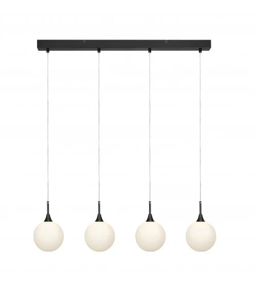 QUATTRO XL Pendant 4L Black/White