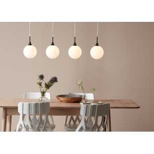 QUATTRO XL Pendant 4L Black/White