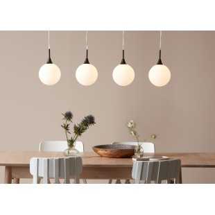 QUATTRO XL Pendant 4L Black/White