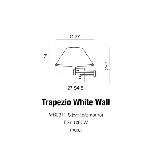 Kinkiet Trapezio