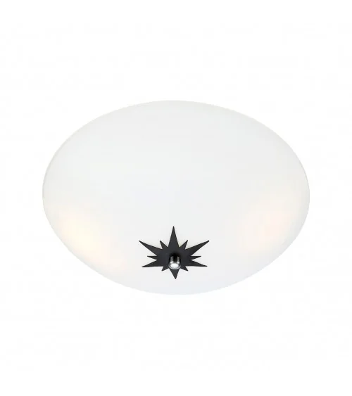 ROSE Plafond 35cm White/Black