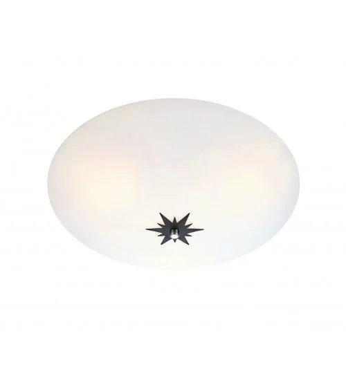 ROSE Plafond 43cm White/Black