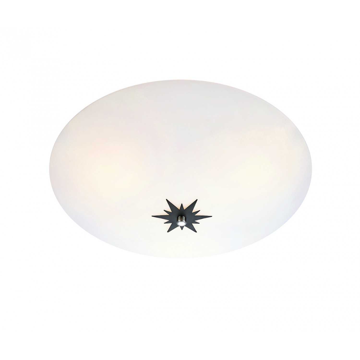 ROSE Plafond 43cm White/Black