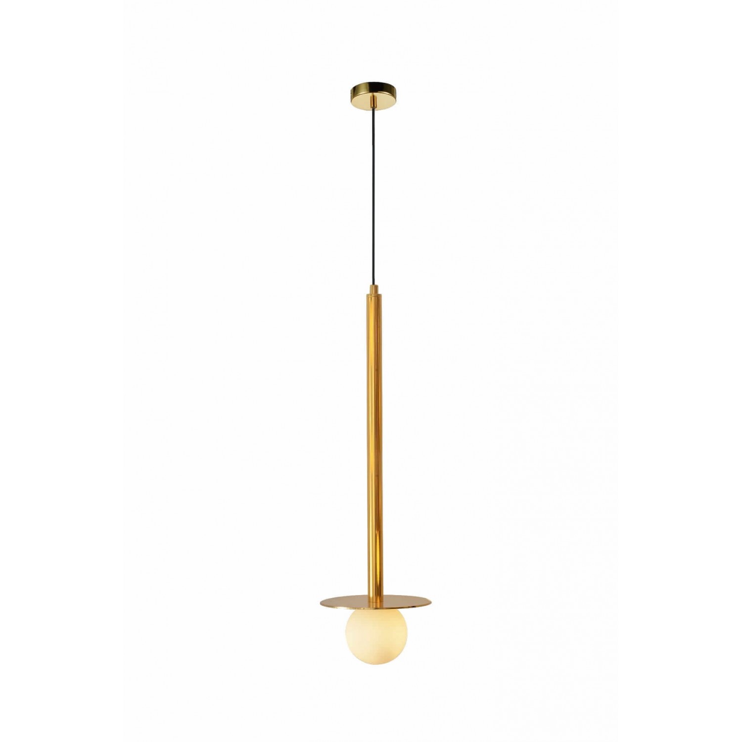 Bolita duża lampa wisząca różowe złoto LP-048/1PL GR