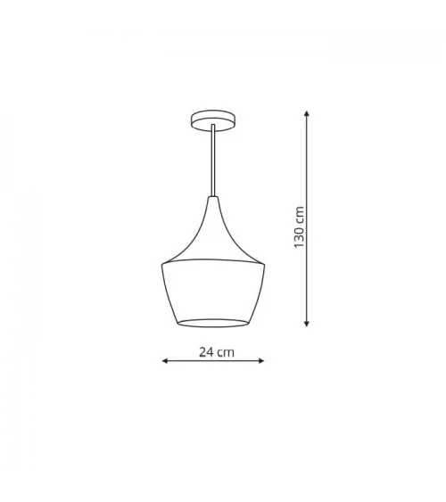 Caselle lampa wisząca biała LP-42013/1P