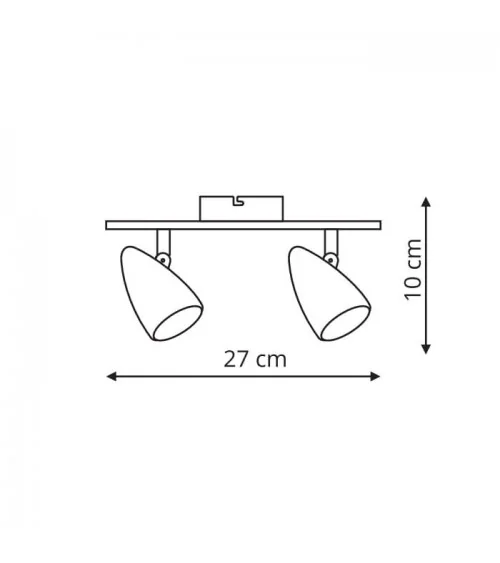 Cortino 2 kinkiet LP-2638/2W