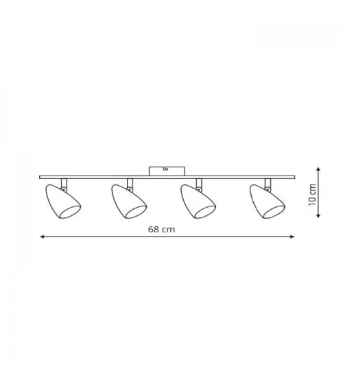 Cortino 4 kinkiet LP-2638/4W