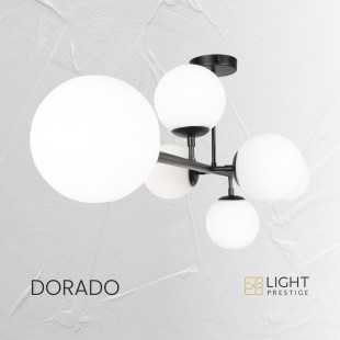 Dorado 8 lampa wisząca czarna LP-002/8P BK