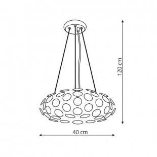 Ferrara lampa wisząca LP-17060/3P