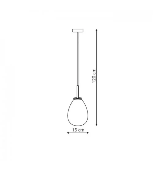 Fondi 1 lampa wisząca LP-1214/1P