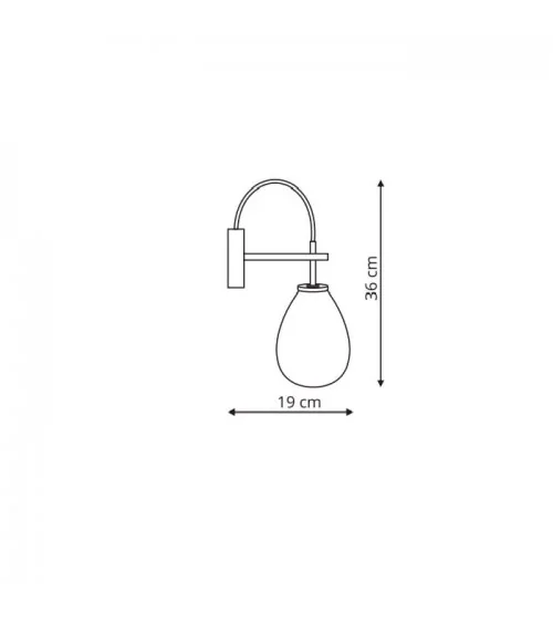 Fondi kinkiet LP-1214/1W