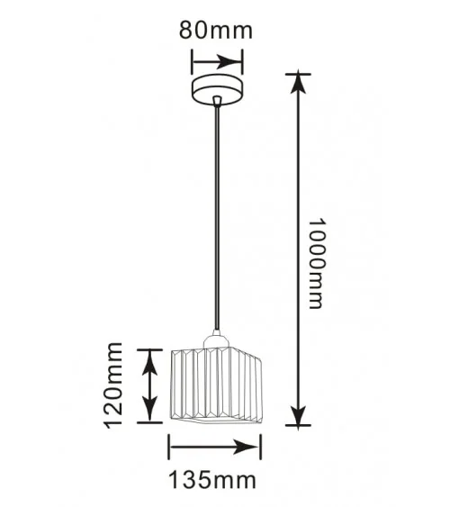 Galactico 1 lampa wisząca LP-2383/1P