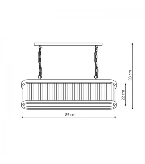 Galaxy lampy wisząca LP-8527/5P