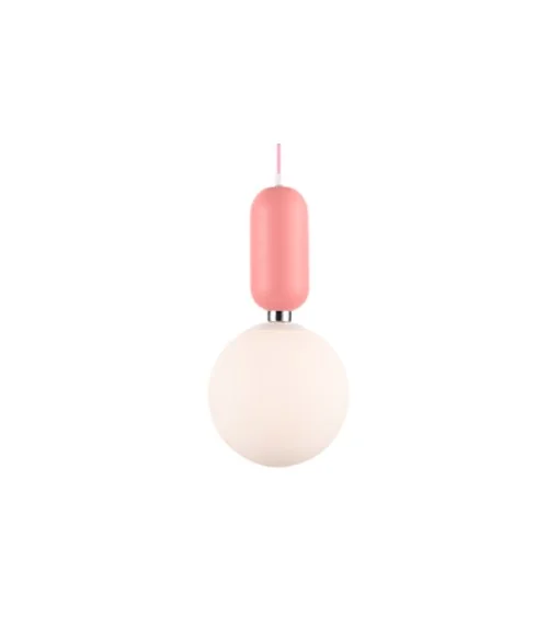 Lampa wisząca Rubi 3 wisząca różowa LP-044/3P Pink