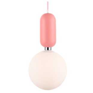 Lampa wisząca Rubi 3 wisząca różowa LP-044/3P Pink