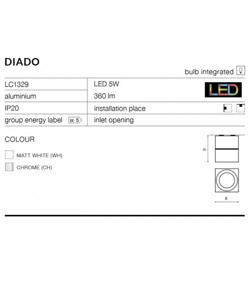 DIADO MATT WHITE azzardo