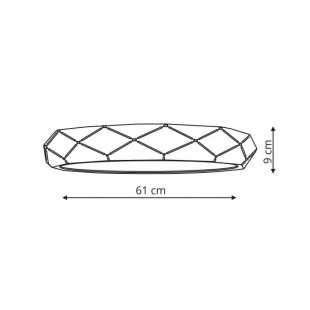 Reus LED plafon biały LP-8069/1C LED WH