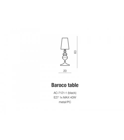 BAROCO TABLE