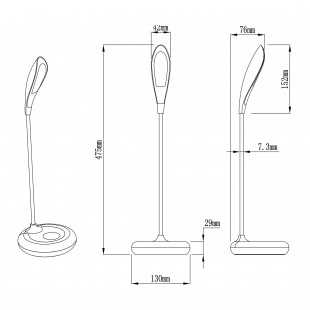 Lampa biurkowa LED H1848