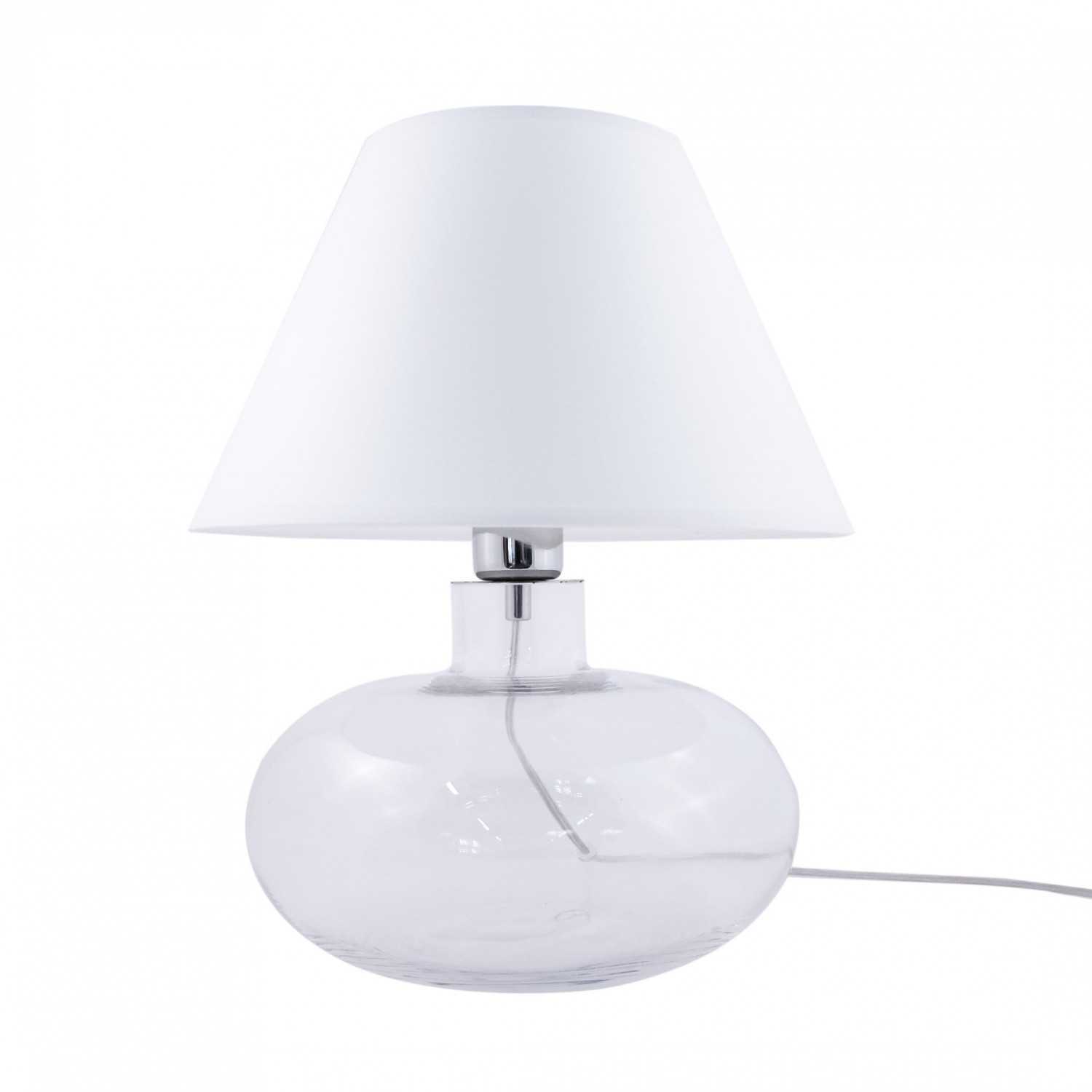 Lampa stołowa MERSIN TRANSPARENT 5512WH