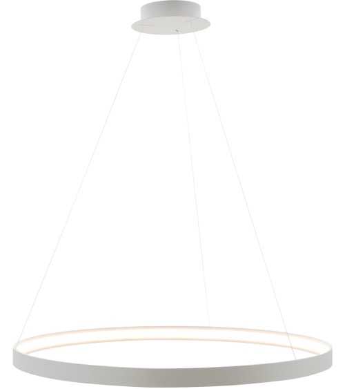 Lampa wisząca LA0717/1-WH - CIRCLE Fi 1100mm dł. linek H2,5m