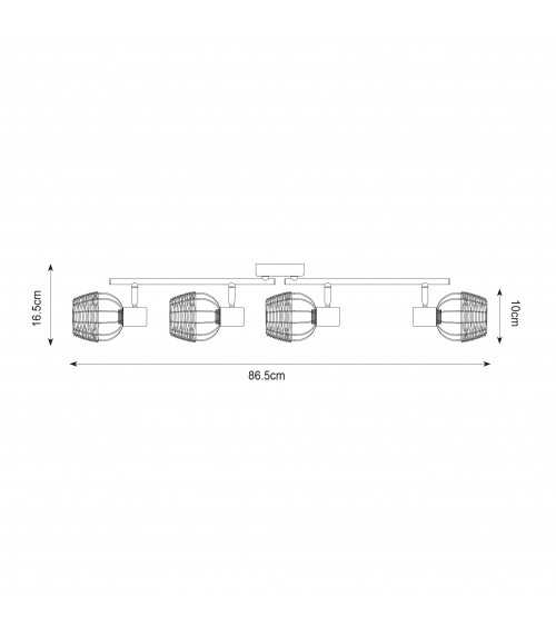 R5022003-4TU2 COPA LAMPA SUFITOWA