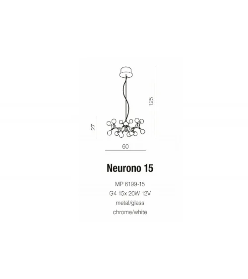 Lampa wisząca Neurono 15