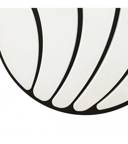 Plafon SHELL BLACK 40W LED 480 cm