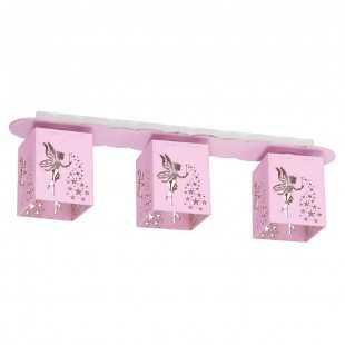 Lampa sufitowa FAIRY PINK 3xE27 60W