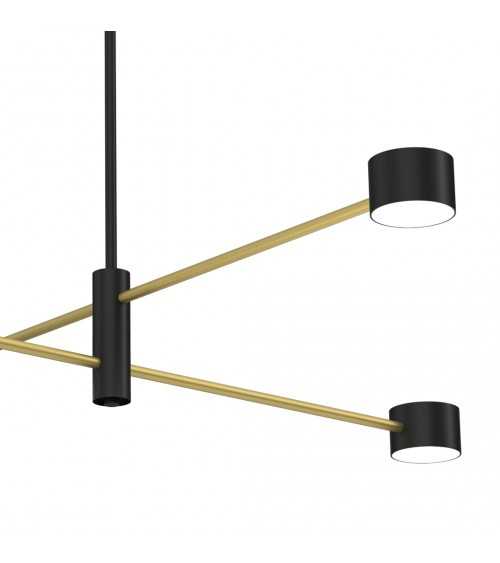 Lampa sufitowa CROSS GOLD 4xGX53