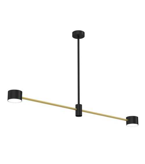 Lampa sufitowa CROSS GOLD 2xGX53