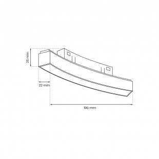 ROUND MAGNETIC TRACK 10W 3000K śr. 600cm