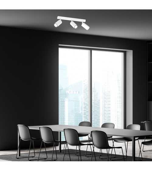 Lampa sufitowa HUDSON BLACK 3xGU10