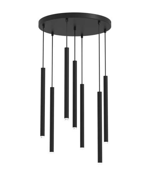 Lampa wisząca MONZA BLACK 7xG9 max 8W LED