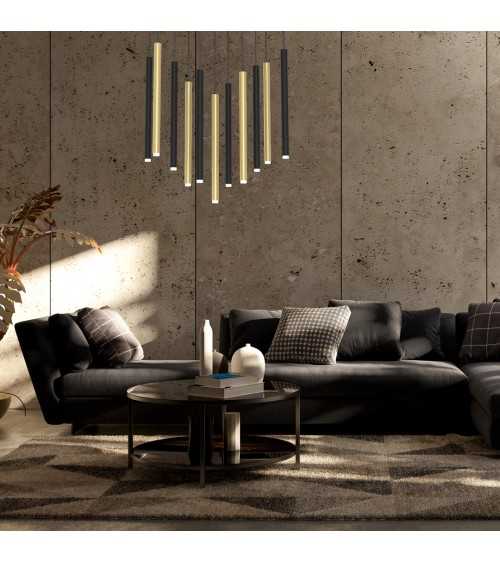 Lampa wisząca MONZA BRASS 11xG9 max 8W LED