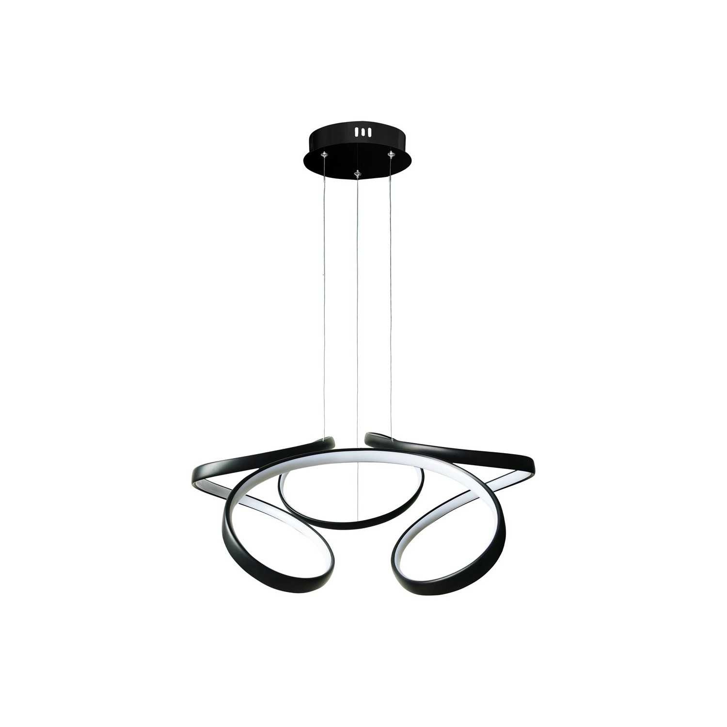 LAMPA WISZĄCA CRAFT BLACK 46W LED