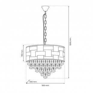 Żyrandol LUXURIA 9xE14