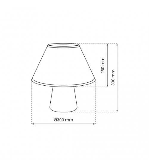 Lampka nocna FIFI WHITE 1xE27